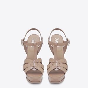 YSL High Heel leather Vitello Vernice